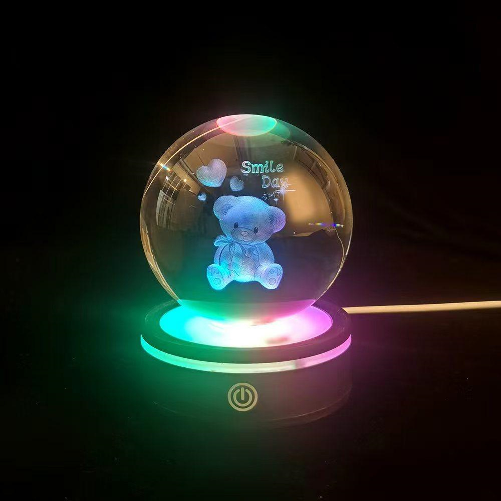 USB’li Astronot Tasarımlı Dönen Cam Küre