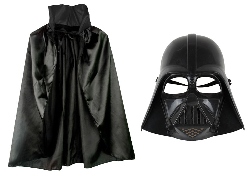 Çocuk Boy Zorro Pelerin + Şapka + Maske Kostüm Seti