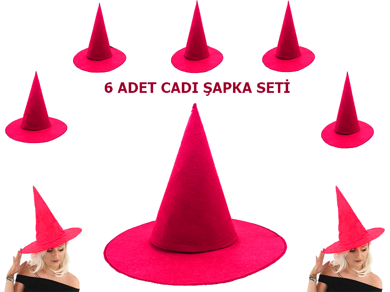 Fuşya Renk Çarliston Saç Bandı