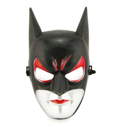 Batman Maskesi Catwoman ve Batman Pelerini Siyah Set
