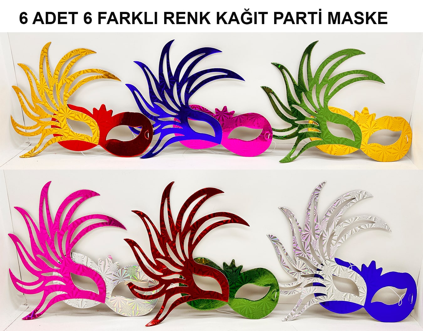 Rengarenk Kıvırcık Afro Peruk Bonus Saç