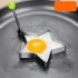 Metal Kalp Omlet Krep Kalıbı