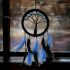 Siyah Kırmızı Hayat Ağacı Dream Catcher