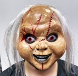 Beyaz Saçlı Chucky Maskesi